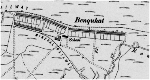 Map of Benquhat