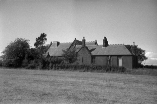 school building in a rural setting 